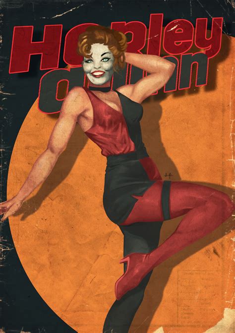 pin up harley quinn|ArtStation .